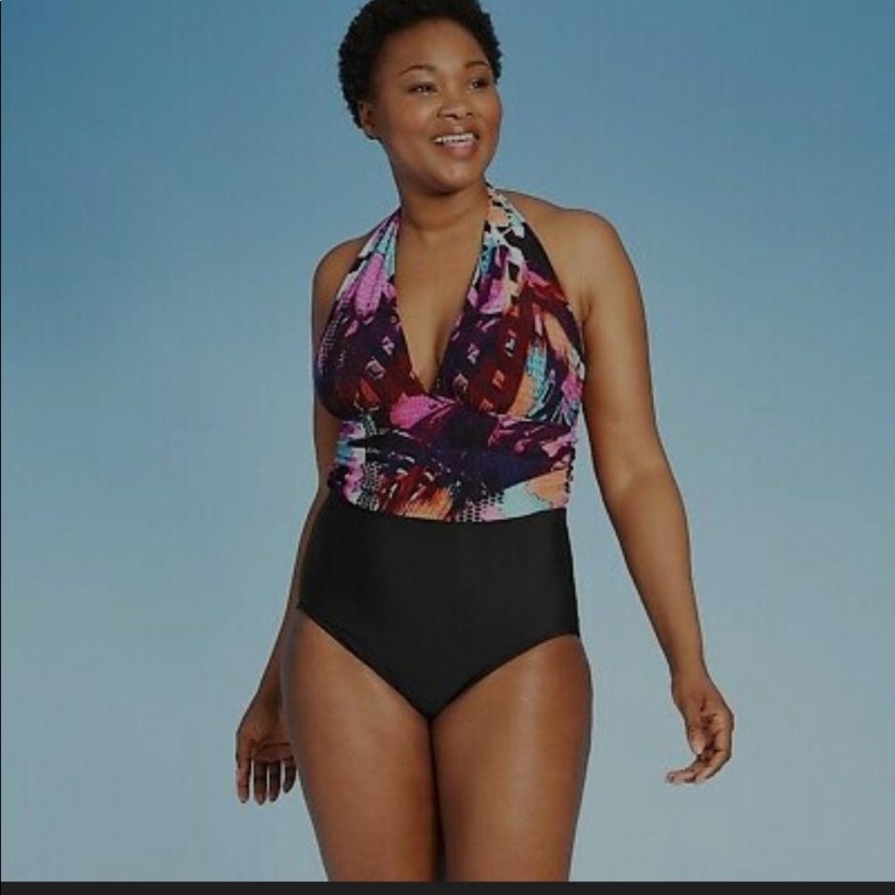 Halter neck one piece